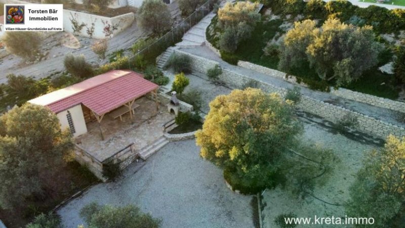 Pitsidia Kreta, Pitsidia Naturstein Villa die Komfort und Charme vereint Haus kaufen